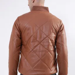 HARSAM Men Biker Jacket image 3