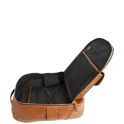 RASHKI Unisex Textured Backpack with USB Charging Port image 5