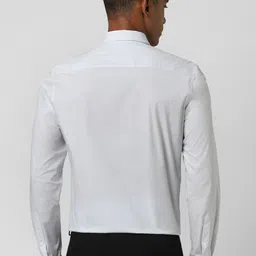 Peter England Slim Fit Striped Formal Shirt image 5