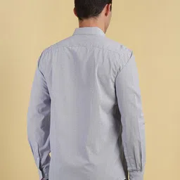 Allen Solly Men Spread Collar Geometric Printed Cotton Slim Fit Formal Shirt image 3