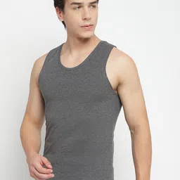 La Intimo Round Neck Pure Cotton Innerwear Vests image 5