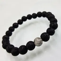 Young & Forever Unisex Crystals Elasticated Bracelet image 4