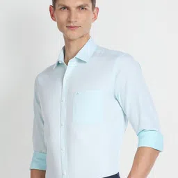 Arrow Slim Fit Pure Cotton Formal Shirt image 3