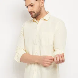 Duke Slim Fit Opaque Cotton Casual Shirt image 3