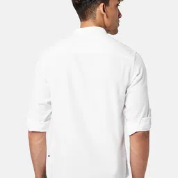 Urban Ranger by pantaloons Mandarin Collar Cotton Casual Shirt image 4