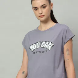 MKH Typography Printed Extended Sleeves Dri-FIT Relaxed Fit T-shirt image 3