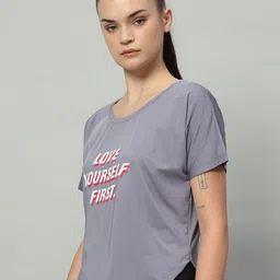 MKH Typography Printed Relaxed Fit Drop-Shoulder Sleeves Dri-Fit T-shirt image 4