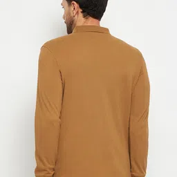98 Degree North Polo Collar Long Sleeve Cotton Regular T-shirt image 4