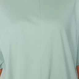 Trendyol Pure Cotton Round Neck  Drop-Shoulder Sleeves T-shirt image 4