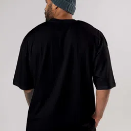 BAESD Printed Oversized Cotton T-shirt image 2