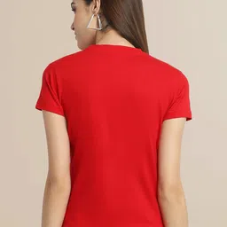 Fabflee Women Pack of 3 Printed Cotton T-shirt image 5