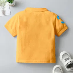 CODEZ Boys 2 Polo Collar Applique T-shirt image 4