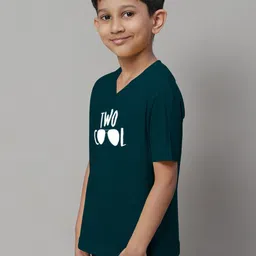 Friskers Boys Typography Printed Bio Wash T-shirt image 4