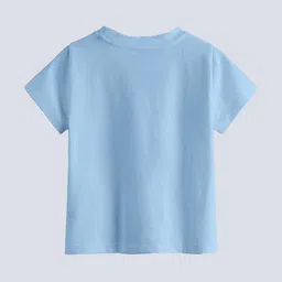 BAESD Boys Pack Of 2 Typography Printed Pure Cotton T-Shirts image 2