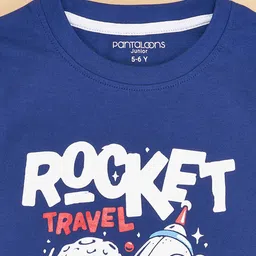 Pantaloons Junior Boys Graphic Printed Cotton T-Shirt image 4