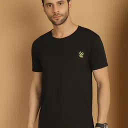mack jonney VIMAL JONNEY Round Neck Short Sleeves Cotton T-shirt image 2