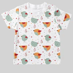 Mojua Kids Set Of 2 Graphic Printed Bio Finish Cotton T-shirt image 4