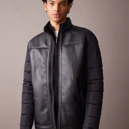 DeFacto Mock Collar Tailored Jacket image 2