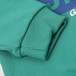 max Boys Typography Printed Ribbed Cotton Sweatshirt image 2