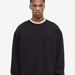 COLOR CAPITAL Oversized Drop Shoulder Sweatshirt image 3