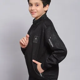 Monte Carlo Boys Geometric Printed Mack neck Casual Sweatshirt image 3