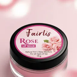 fairlis Rose Lip Balm with Organic Moisture Rose image 1