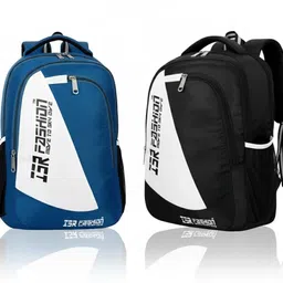 isr faisan Large 35 L Laptop Backpack COMBO Laptop Backpack Water Resistant Backpack (Blue) Waterproof School Bag-picture-24