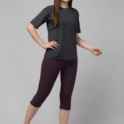 hirrux SWI Striped Women Swim-dress Grey Swimsuit image 3