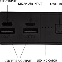 gifni 50000 mAh 10 W Nano Pocket Size Power Bank image 2