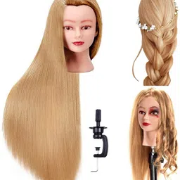 rawal Synthetic Dummy Mannequin Doll For Styling Practice Hair Extension-picture-15