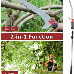 debrifo Professional Tree Saw With Hook Rust Resistance Sharp Garden Pruning Saw pole Anvil Pruner image 4