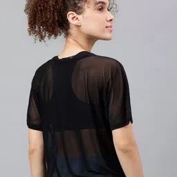 MKH Typography Printed Dri-Fit Relaxed Fit Training or Gym T-Shirt image 5