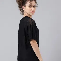 MKH Typography Printed Relaxed Fit Dri-FIT T-shirt image 4