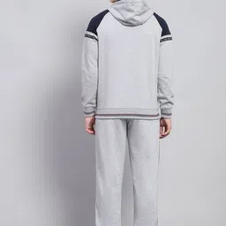 Monte Carlo Men Colourblocked Hooded Tracksuit image 5