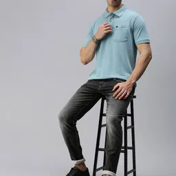 ONN Men Blue Polo Collar T-shirt-picture-29