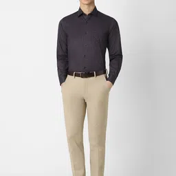 Van Heusen Men Micro Ditsy Printed Cotton Formal Shirt image 5