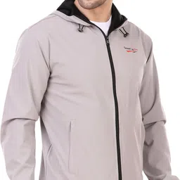 Signature fit Solid Men Wind Cheater image 3