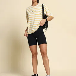 Van Heusen Horizontal Striped Cotton T-Shirt image 5