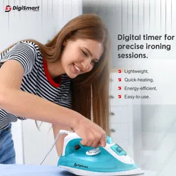 digismart by digismart Misty Non-Stick Shockproof Handle Rust Resistant 6 Heat Setting 200ML Water Tank 1500 W Dry Iron image 5