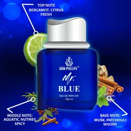 JOHN PHILLIPS Set of 2 Long Lasting Eau De Parfum - Tomm Sportz 60 ml & Mr Blue 100 ml image 5