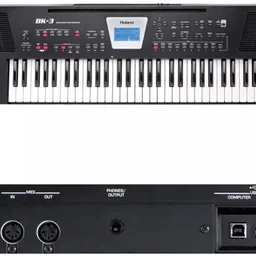 BK3-BK Roland BK-3 BK Keyboard Digital Arranger Keyboard image 3