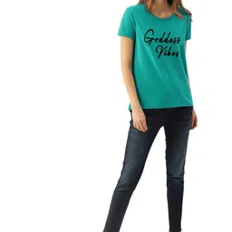 Trends Tower Typography Printed Round Neck T-shirt image 5