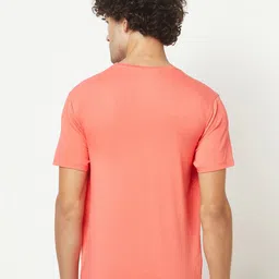 Crimsoune Club Typography Printed Cotton T-shirt image 2