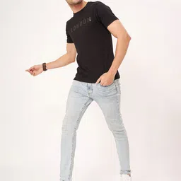 ZU Typography Printed Pure Cotton T-shirt image 4