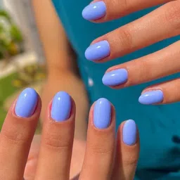 reimichi Quick Drying Long-lasting CORNFLOWER BLUE No Toxin Nail Colour CORNFLOWER BLUE image 2