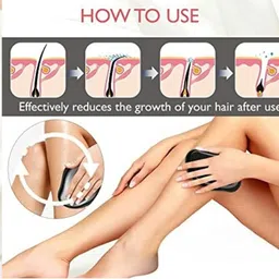 utmhub Magic Crystal Hair Eraser Full BodyHair Tool SoftPainless HairEraser-Multicolour, Men & Women image 4