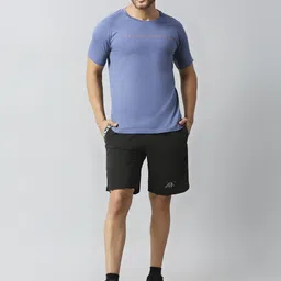 AESTHETIC NATION Men Typography Raw Edge T-shirt image 5