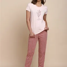 Van Heusen Printed Cotton Lounge T-shirt image 3