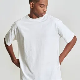 Imsa Moda Graphic Printed Oversized Longline Cotton T-shirt image 5