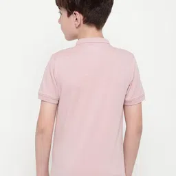 Octave Boys Mandarin Collar Solid T-shirt image 5